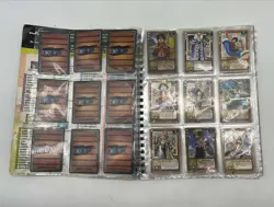 File of Italian 2006 One Piece Cards w/ 4-5 Holos Nami Luffy Zoro Robin Chopper - Image 3