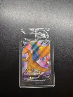 Pokemon Champions Path Charizard V Promo Full Art Card SWSH050 Sealed - Image 4