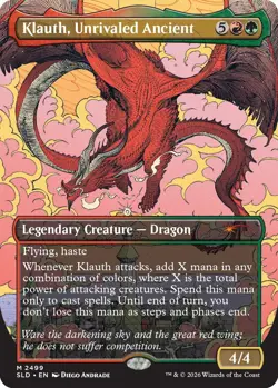 🔥 Klauth Unrivaled Ancient PRESALE NONFOIL MTG D&D Roll for Initiative SL 🔥 - Image 1