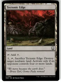 Tectonic Edge Commander MH3 MTG MAGIC NM - Image 1