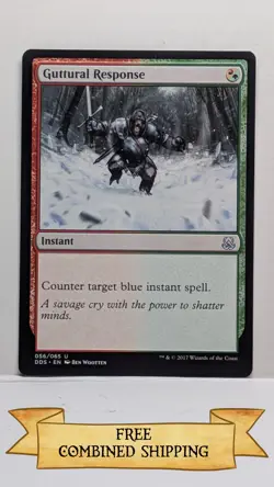 Guttural Response Duel Decks: Mind vs. Might Regular - Image 1