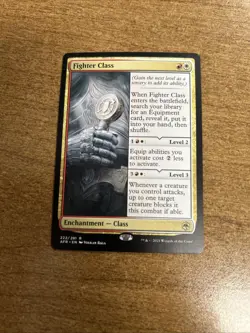 Fighter Class Adventures in the Forgotten Realms Regular NM-M Unplayed MTG 222 - Image 1