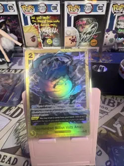 Two-Hundred Million Volts Amaru (Alternate Art) OP05-115 Premium Booster - Image 1