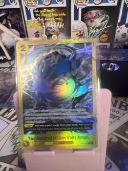 Two-Hundred Million Volts Amaru (Alternate Art) OP05-115 Premium Booster - Image 2