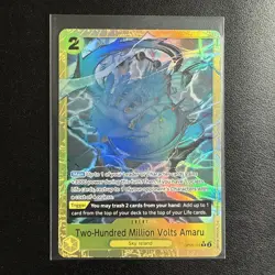 Two-Hundred Million Volts Amaru Alt Art OP05-115 R * One Piece Premium Booster - Image 1