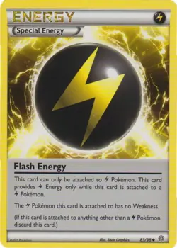 4x NM-Mint Flash Energy - 83/98 - Uncommon Pokemon Ancient Origins - Image 1