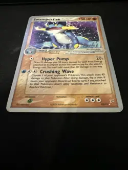 Swampert EX 95/95 Pokemon 2004 World Championship Edition Heavy Play HP - Image 4