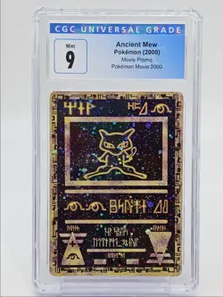 ANCIENT MEW 2000 POKEMON MOVIE PROMO 2000 CGC 9 Q5650 - Image 1