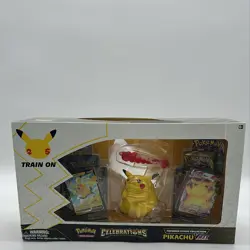 Pokemon TCG Pikachu VMAX Premium Figure Collection Box 25th Ann. Celebrations - Image 1