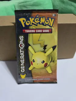 Pokemon TCG Generations Sealed Booster Pack Nintendo Pikachu - Image 1