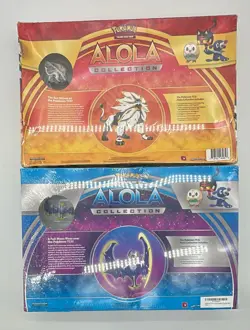 2016 Pokemon TCG Alola Collection Boxes Lunala & Solgaleo GX Sealed Evolutions - Image 4