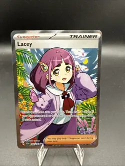 Pokemon TCG Lacey (Full Art) 166/142 SV07: Stellar Crown Ultra Rare - Image 1