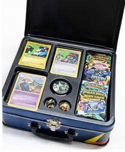 Pokemon Collector Chest Tin Lucario Gardevoir SEALED w/ 6 Packs - Image 2