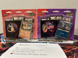 2x Pokemon Ascended Heroes Tech Sticker Collection feat. Charmander & Gastly New - Image 1
