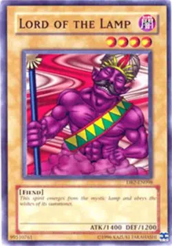 Lord of the Lamp - DB2-EN098 - Common - Unlimited Edition - Heavily Played - Image 1