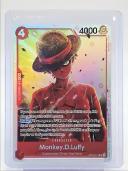 MONKEY D. LUFFY 2025 ONE PIECE LEGACY OF MASTER SUPER RARE C OP12-015 Q5571 - Image 1