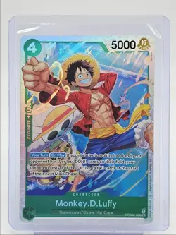 MONKEY D. LUFFY 2025 ONE PIECE PREMIUM BOOSTER SUPER RARE PRB02-005 Q5571 - Image 1