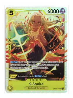 S-Snake OP08-112 SR One Piece Two Legends Card - Image 1