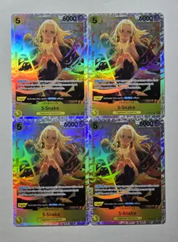 S-snake OP08-112 Play Set (4 Cards) One Piece Two Legends - Image 1