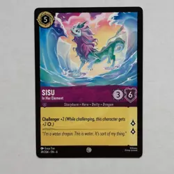 Sisu 39/204 Disney Lorcana Azurite Sea Regular Common Card NM - Image 1