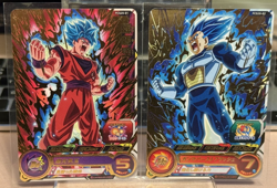PCS20-01 PCS20-02 Son Goku Vegeta Super Dragon Ball Heroes Trading Card Promo NM - Image 1
