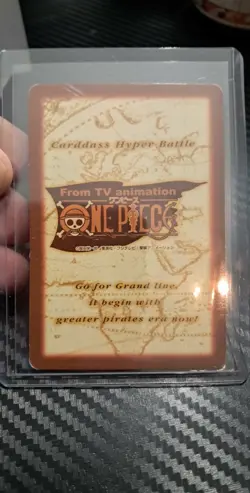 BANDAI One Piece Hyper Battle C107 KRIEG GOLD STAMPED SCARCE EARLY CARD - Image 2