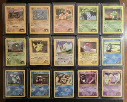 Pokemon TCG Vintage Gym Heroes Set - Card Lot - Image 3