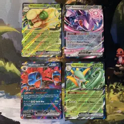 Lot of 4 Pokemon Scarlet Violet double rare cards - Image 1