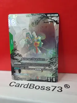 Altron Gundam (LR+)Gundam Card Game . Steel Requiem LR+ GDO3-018 - Image 1