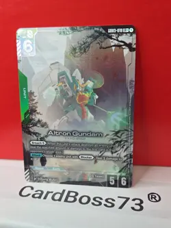Altron Gundam (LR+)Gundam Card Game . Steel Requiem LR+ GDO3-018 - Image 2