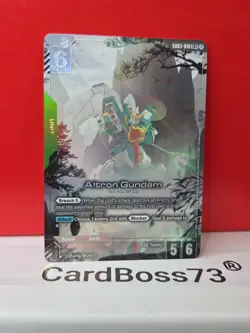 Altron Gundam (LR+)Gundam Card Game . Steel Requiem LR+ GDO3-018 - Image 3