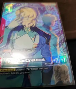 [ENGLISH] Gundam Card Game Rau La Creuset GD03-091 R+ Alt Art Foil - Image 2