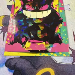 Cracked Ice Holo Gengar Database Non-TCG Pokemon Card - Image 2