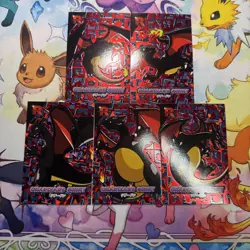 5 Box Hits Red Cracked Ice Holo Charizards Rocket Team Card Database Set Pokemon - Image 1