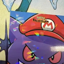 Cracked Ice Holo Gengar Mario Database Non-TCG Pokemon Card - Image 5