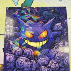 Cracked Ice Holo Gengar Database Non-TCG Pokemon Card - Image 3