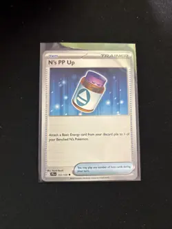 N's PP Up 153/159 Uncommon SV09: Journey Together NM Pokemon Card - Image 1