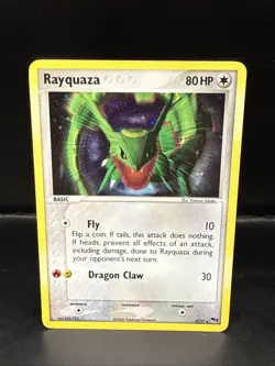 Pokemon TCG Rayquaza Holo Rare Card 3/17 Pop Series 1 Promos - Image 1