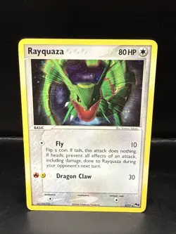 Pokemon TCG Rayquaza Holo Rare Card 3/17 Pop Series 1 Promos - Image 2