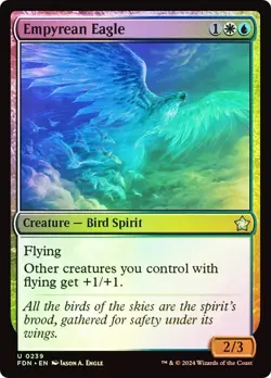 Empyrean Eagle (0239) - Foundations - Uncommon (Foil) - Image 1