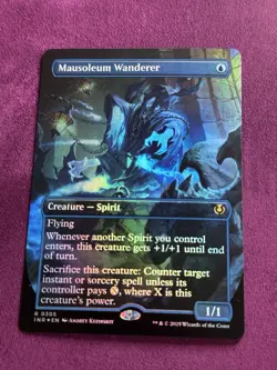 MTG Mausoleum Wanderer (Borderless) [Innistrad Remastered] Near Mint Foil​ - Image 1