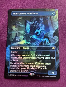 MTG Mausoleum Wanderer (Borderless) [Innistrad Remastered] Near Mint Foil​ - Image 4