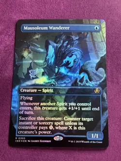 MTG Mausoleum Wanderer (Borderless) [Innistrad Remastered] Near Mint Foil​ - Image 5
