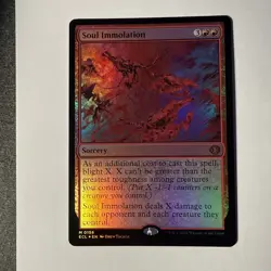 FOIL Soul Immolation - Lorwyn Eclipsed - MtG- NM - Image 1