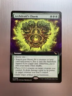 Archdruid’s Charm - 408 - MTG: Murders at Karlov Manor -Extended Art - Regular - Image 1