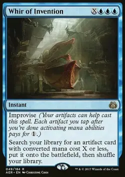 1x Whir of Invention (49) Aether Revolt Magic the Gathering MTG NM - Image 1