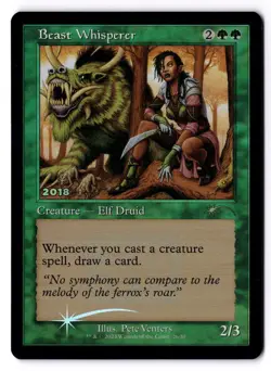 Beast Whisperer NM* FOIL PROMO 30th Anniversary ENGLISh 26/30 mtg-UnltdCards - Image 1