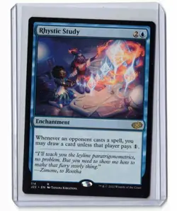 MTG Rhystic Study #114 (Non-Foil) (J22) - Image 1
