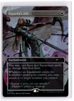 Sigarda's Aid Foil Secret Lair 731 LP x1 MTG Magic: the Gathering - Image 1