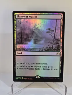 MTG Magic the Gathering - Llanowar Wastes - Foil - (248/308) Magic Origins - Image 1